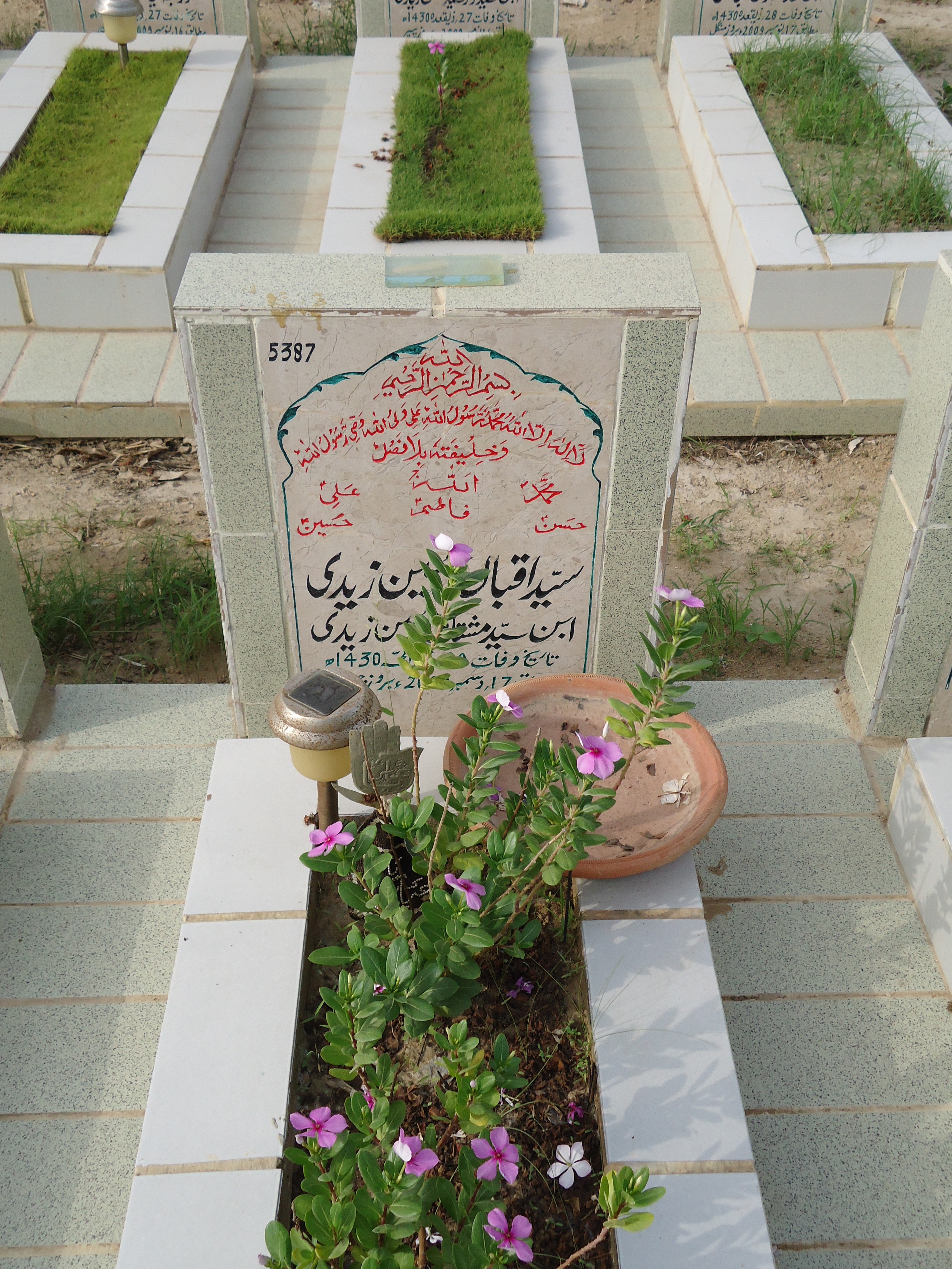 5387 – Syed Iqbal Hussain Zaidi